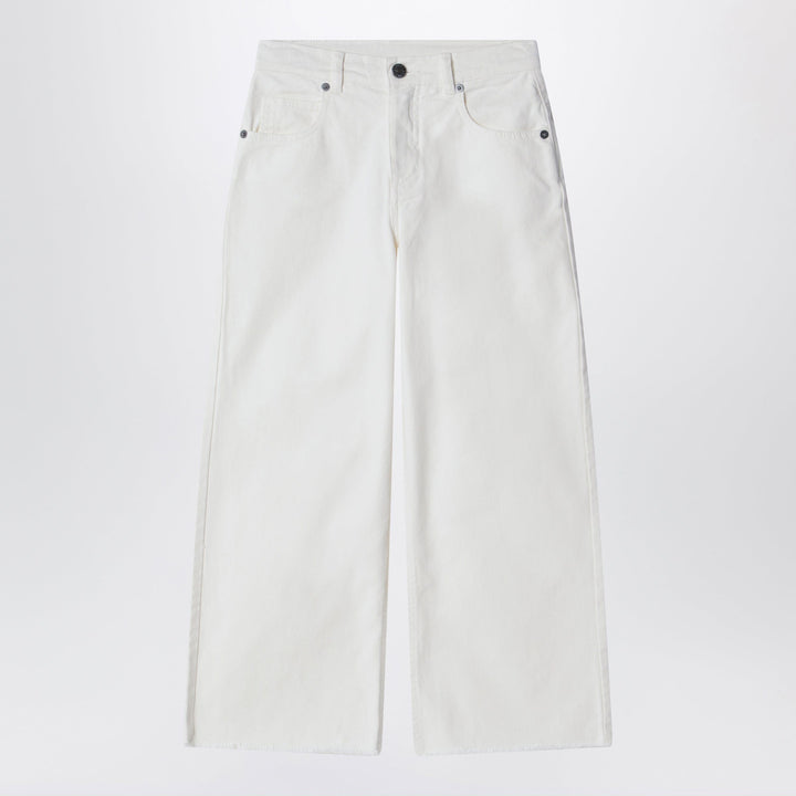 Pants Douuod - Ivory white denim trousers Brand