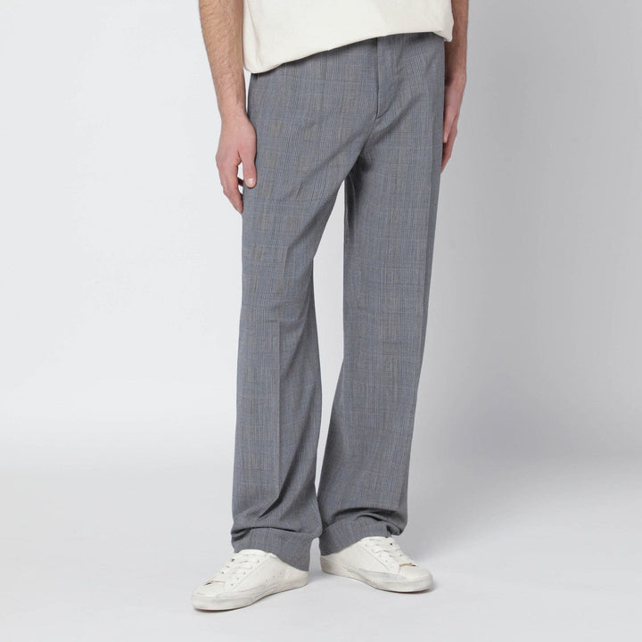 Pants Golden Goose - Grey Prince of Wales trousers Brand