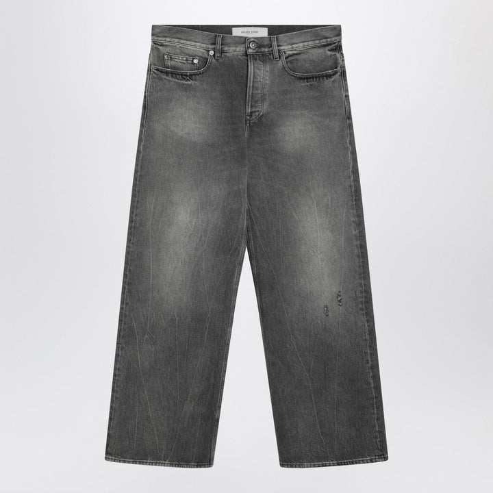 Pants Golden Goose - Wide grey washed jeans Brand