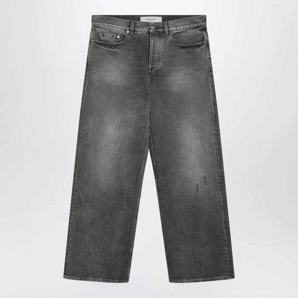 Golden Goose - Wide grey washed jeans Brand Pants 33