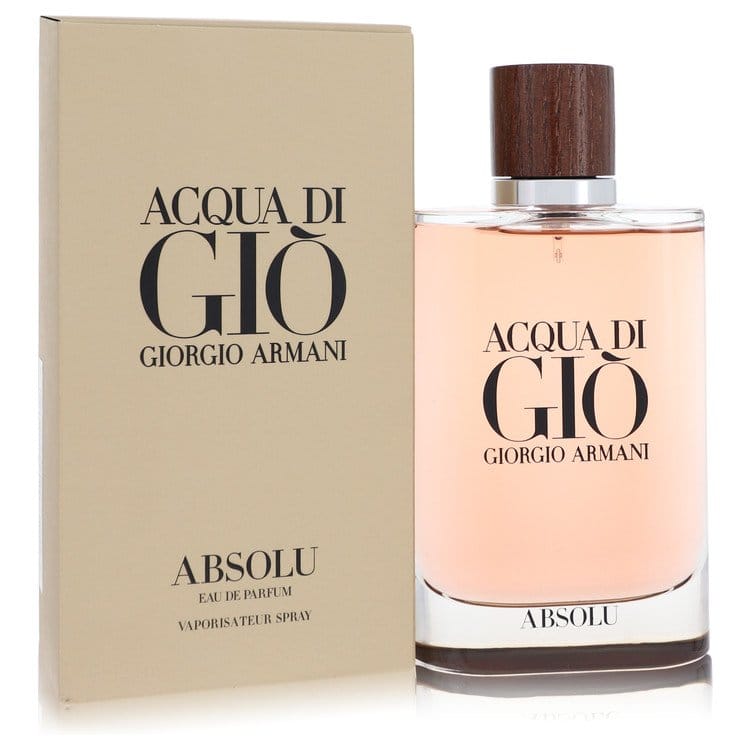 Acqua Di Gio Absolu Eau De Parfum Spray By Giorgio Armani Brand Perfume & Cologne 125 ml Eau De Parfum Spray