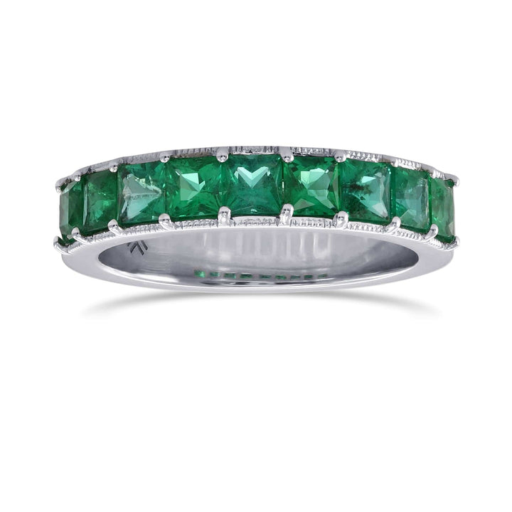 Emerald Princess Band Ring Brand Ring