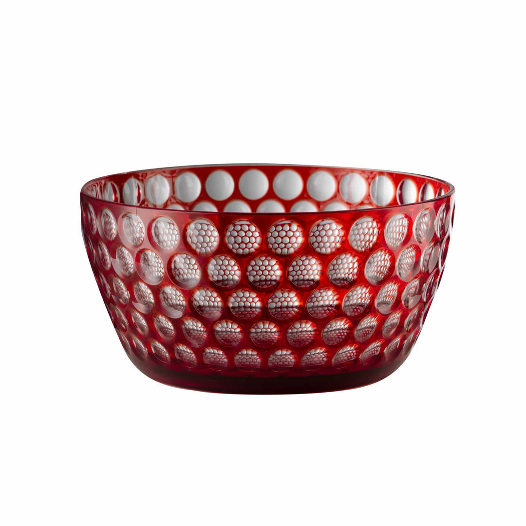 Mario Luca Giusti Salad Bowls Mario Luca Giusti Lente Small Salad Bowl Red Brand