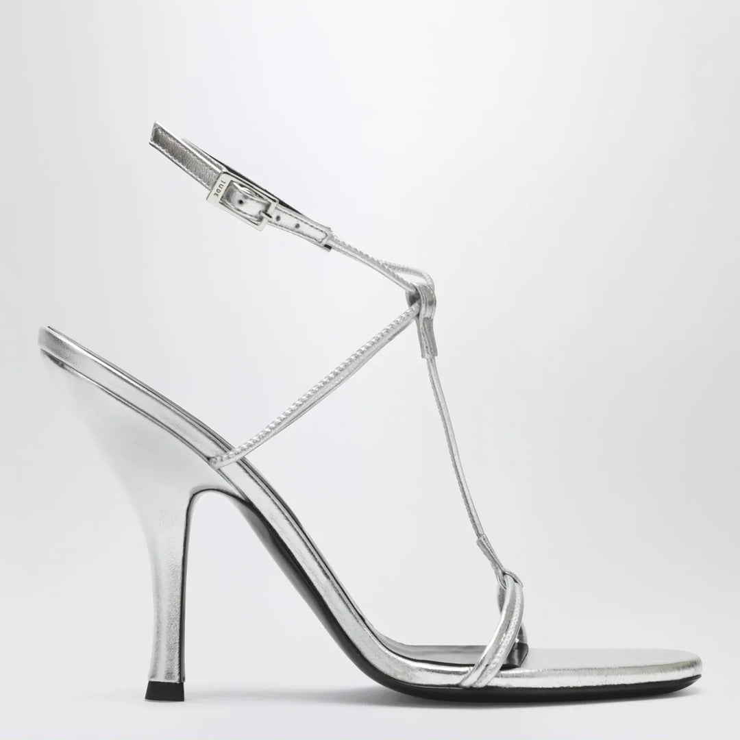 Jude - Mixer sandal in silver leather Brand Sandals 36 IT
