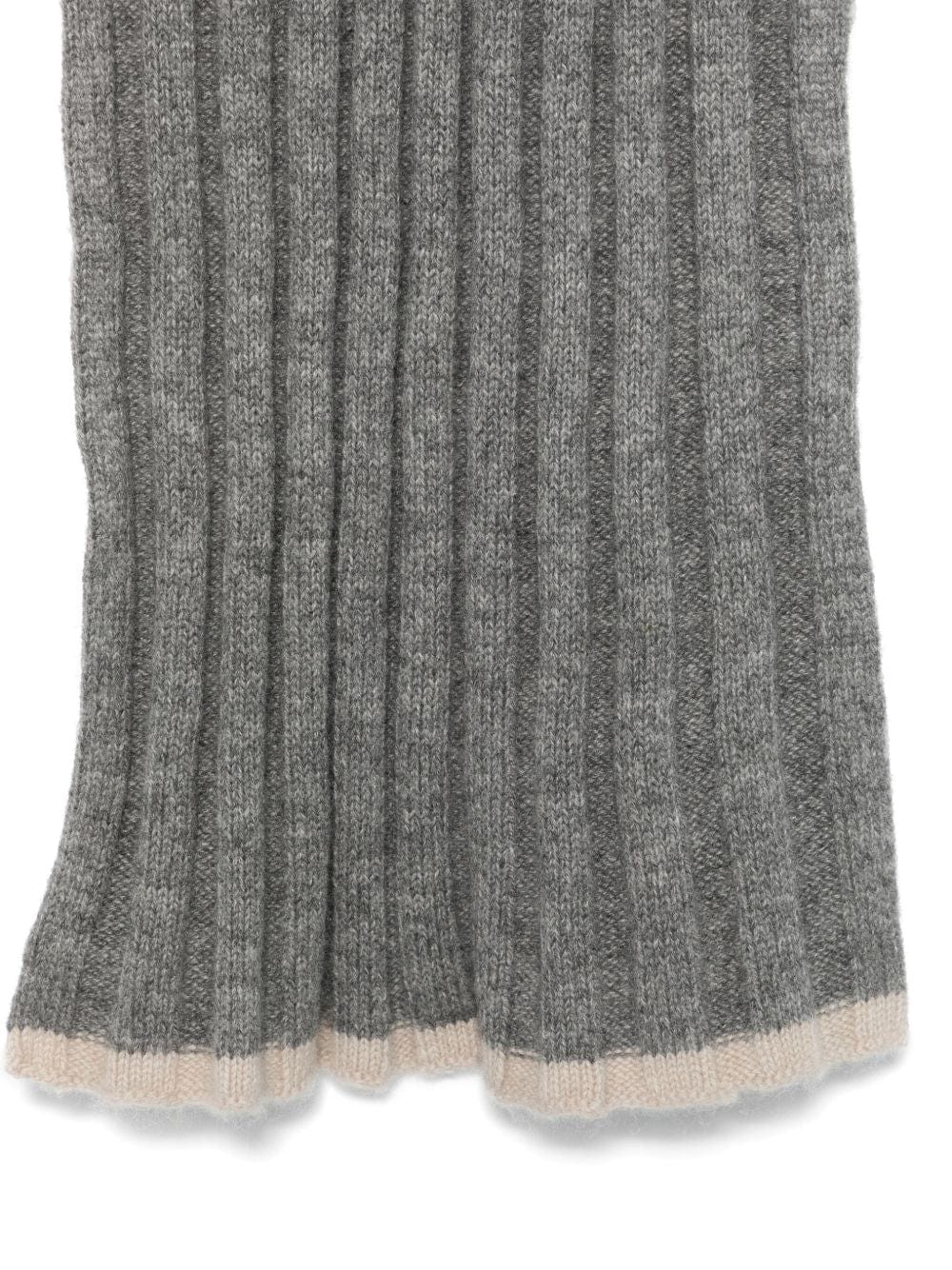 Brunello Cucinelli Scarves Hats & Gloves UNI Brunello Cucinelli Scarfs Grey Brunello Cucinelli Scarfs Grey Brand