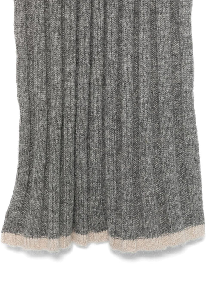 Brunello Cucinelli Scarves Hats & Gloves UNI Brunello Cucinelli Scarfs Grey Brunello Cucinelli Scarfs Grey Brand