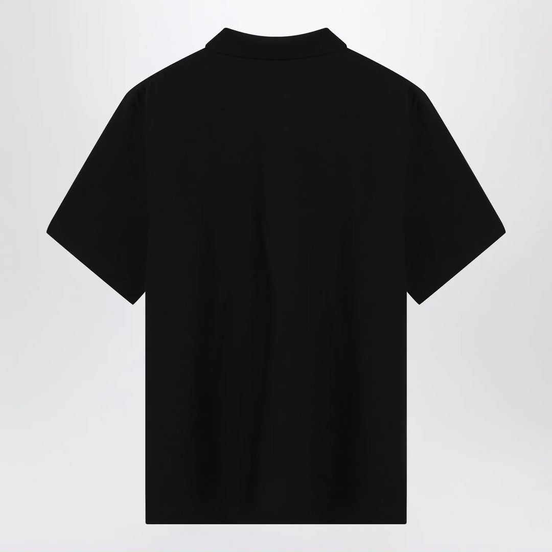 Balenciaga - Black Laurel Classic regular polo shirt Brand Shirt