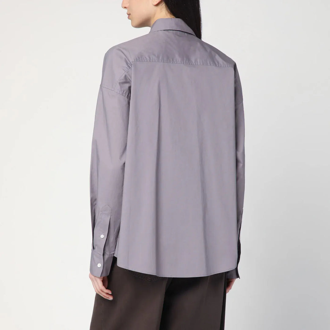 6397 - New Uniform Taro-coloured shirt Brand Shirts &amp; Tops M