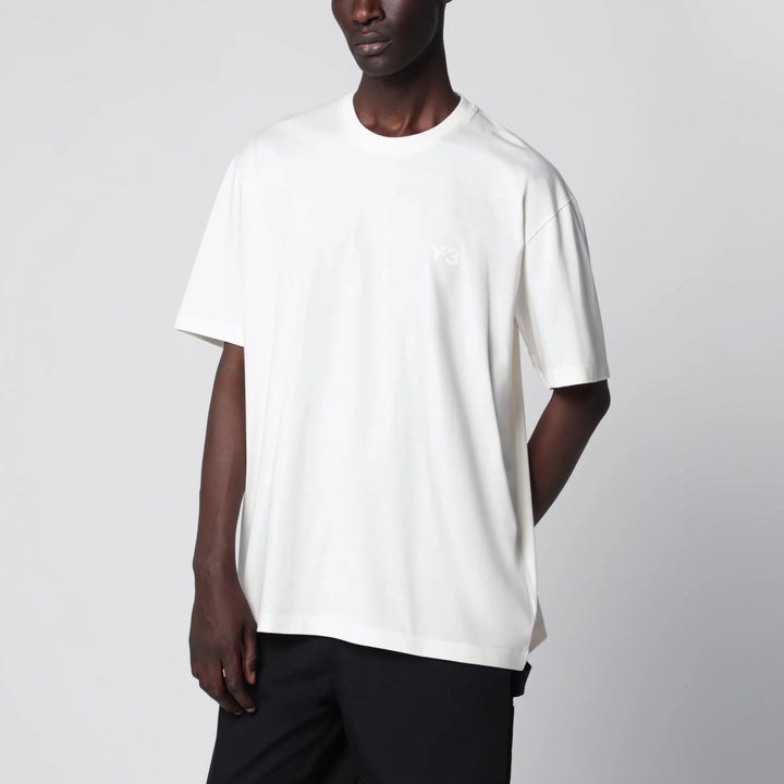 adidas Y-3 - Chalk white T-shirt with logo Brand Shirts &amp; Tops S