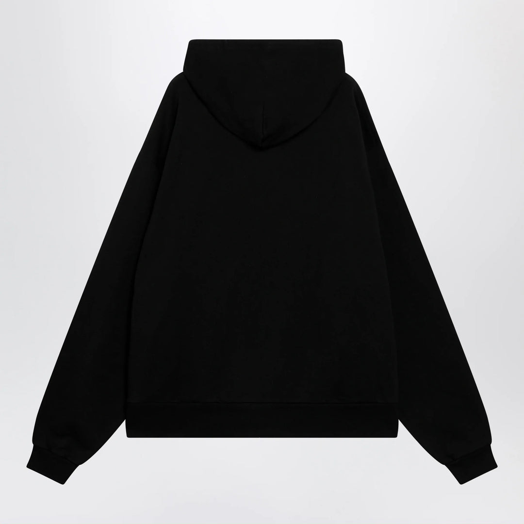 Balenciaga - Oversized zip hoodie in black cotton Brand Shirts &amp; Tops