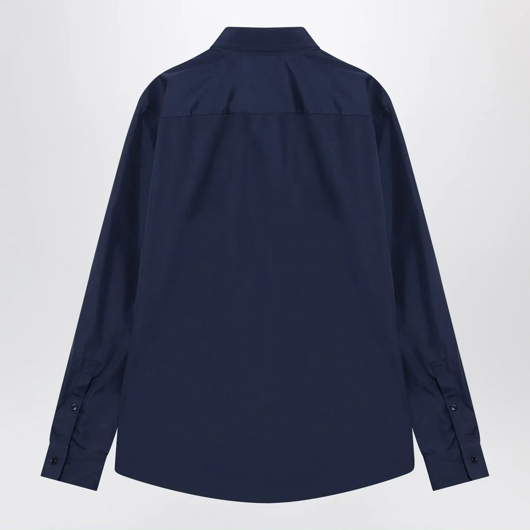 Burberry - Blue cotton shirt with EKD Brand Shirts &amp; Tops