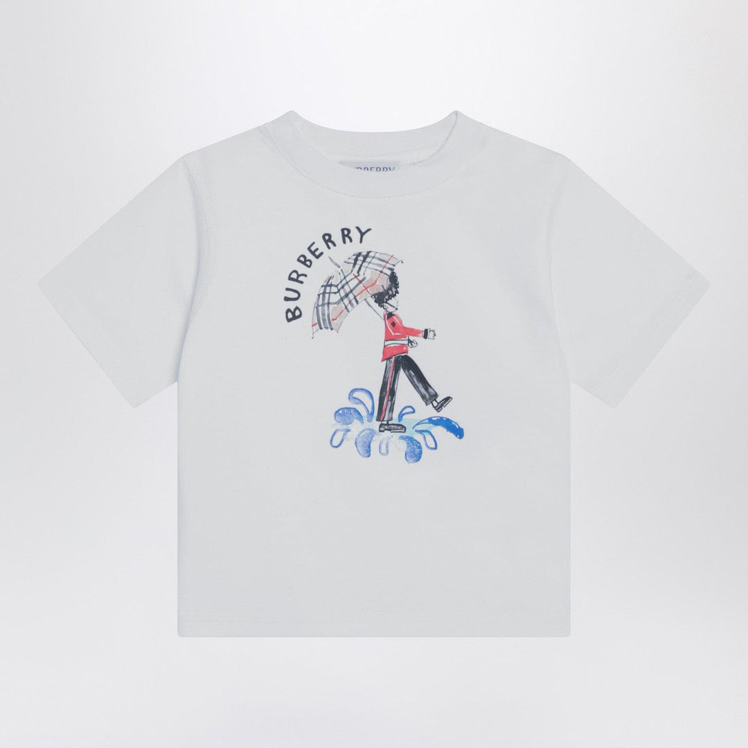 Shirts &amp; Tops 12 Burberry - White T-shirt with logo print Brand