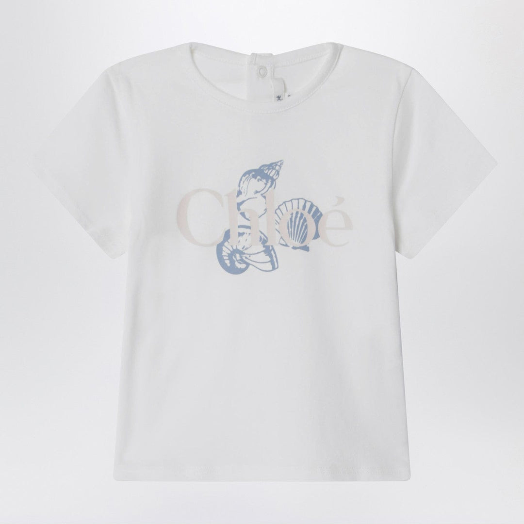 Shirts & Tops Chloé - White T-shirt with logo print Brand