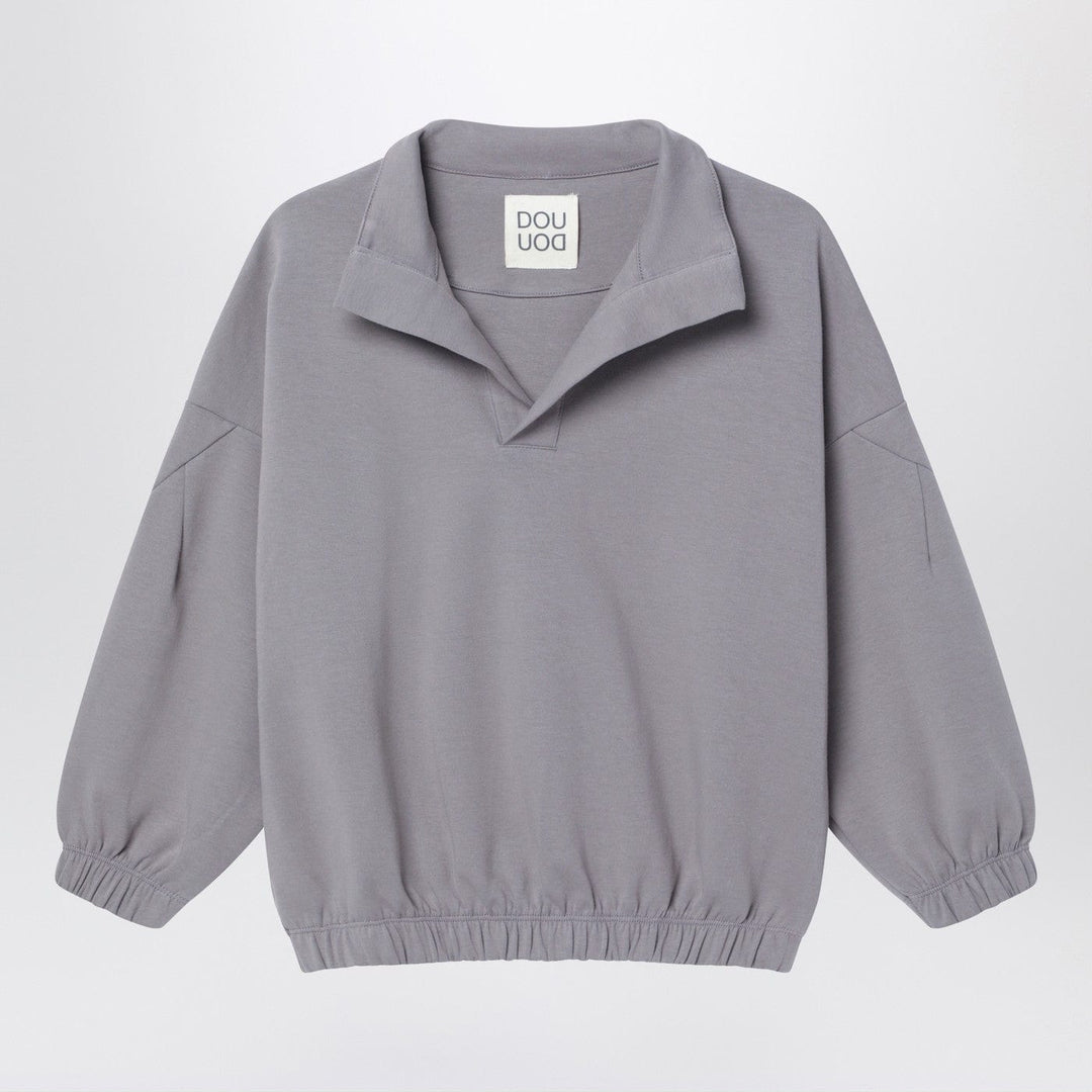 Shirts &amp; Tops Douuod - Grey V-neck sweatshirt Brand