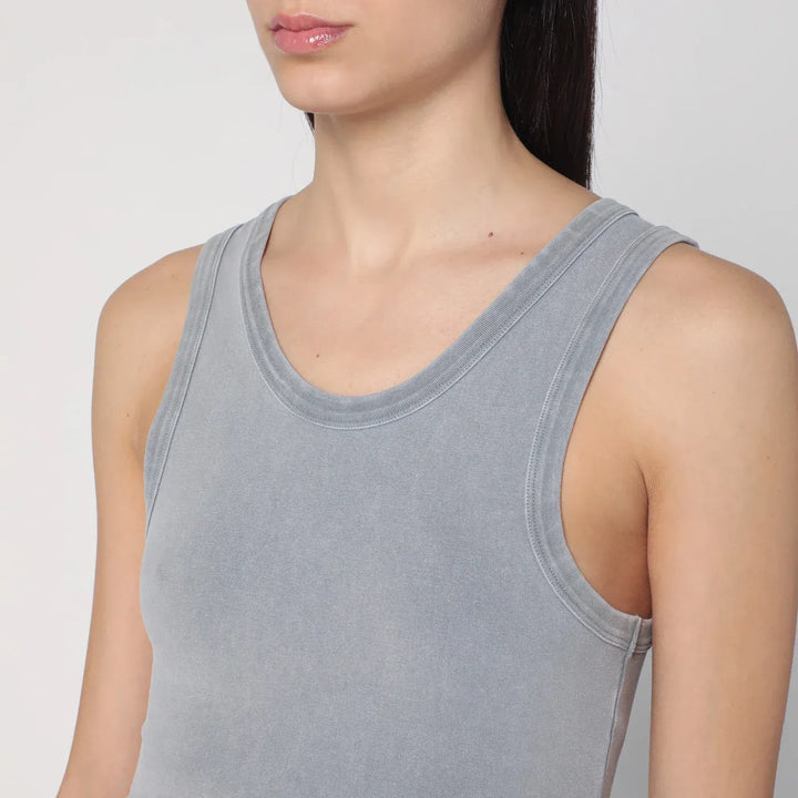 Entire Studios - Grey tank top in cotton Brand Shirts &amp; Tops XS