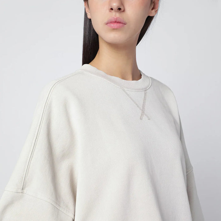 Entire Studios - Oversized white crewneck sweatshirt Brand Shirts &amp; Tops