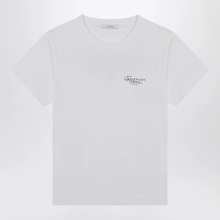Givenchy - White cotton T-shirt with logo print Brand Shirts &amp; Tops M
