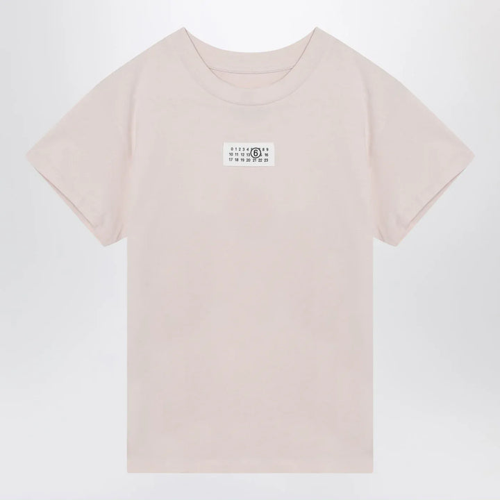 MM6 Maison Margiela - Pink Numeric cotton T-shirt Brand Shirts &amp; Tops M