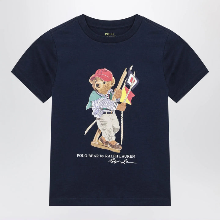 Polo Ralph Lauren - Navy blue Polo Bear cotton T-shirt Brand Shirts &amp; Tops S