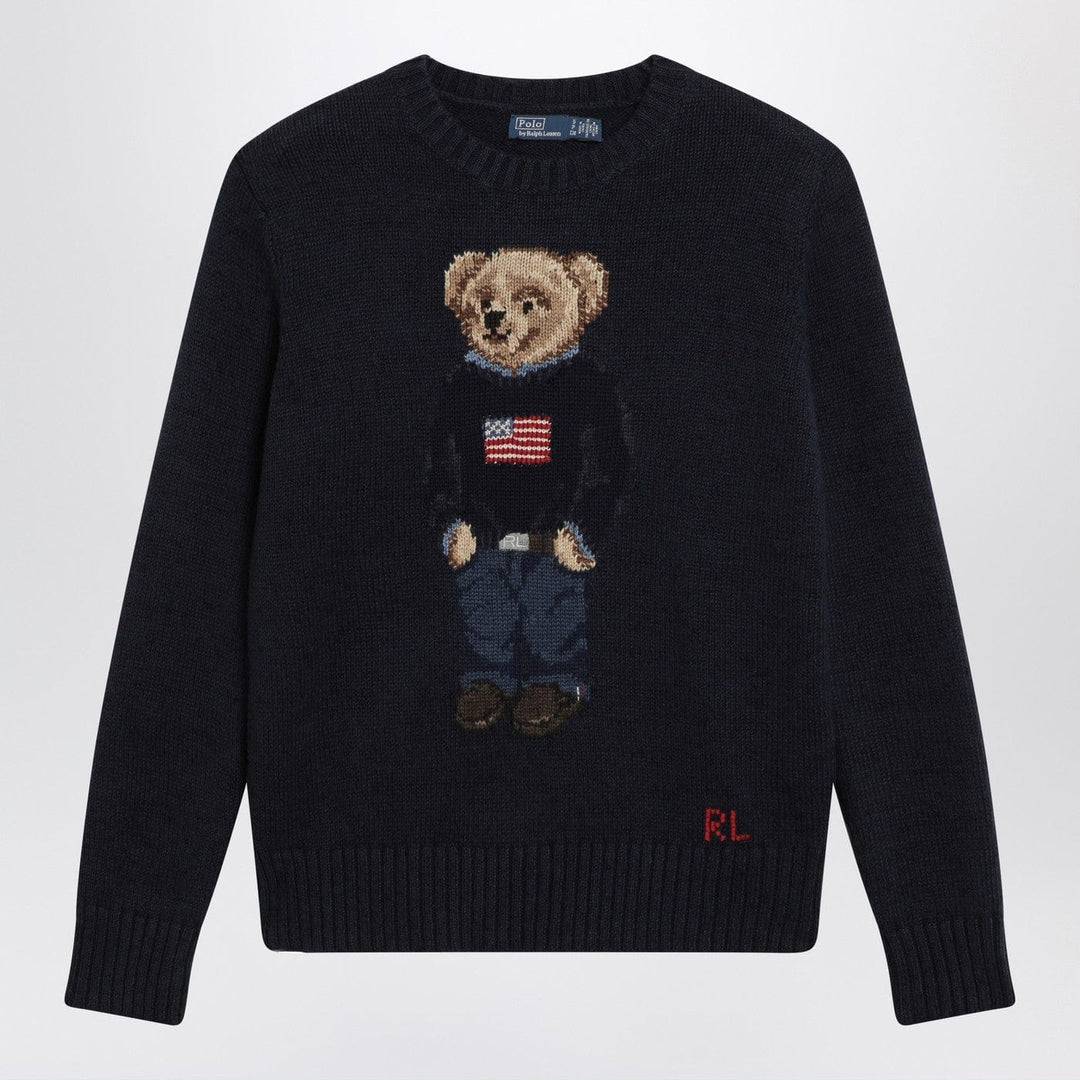 Shirts & Tops Polo Ralph Lauren - Navy blue Polo Bear sweater Brand