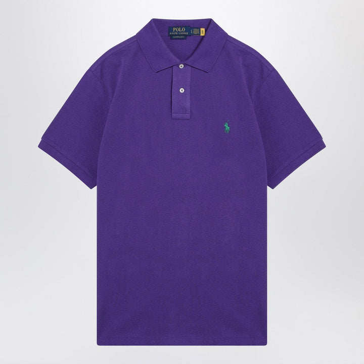 Shirts &amp; Tops Polo Ralph Lauren - Purple cotton Custom Slim-Fit polo shirt Brand