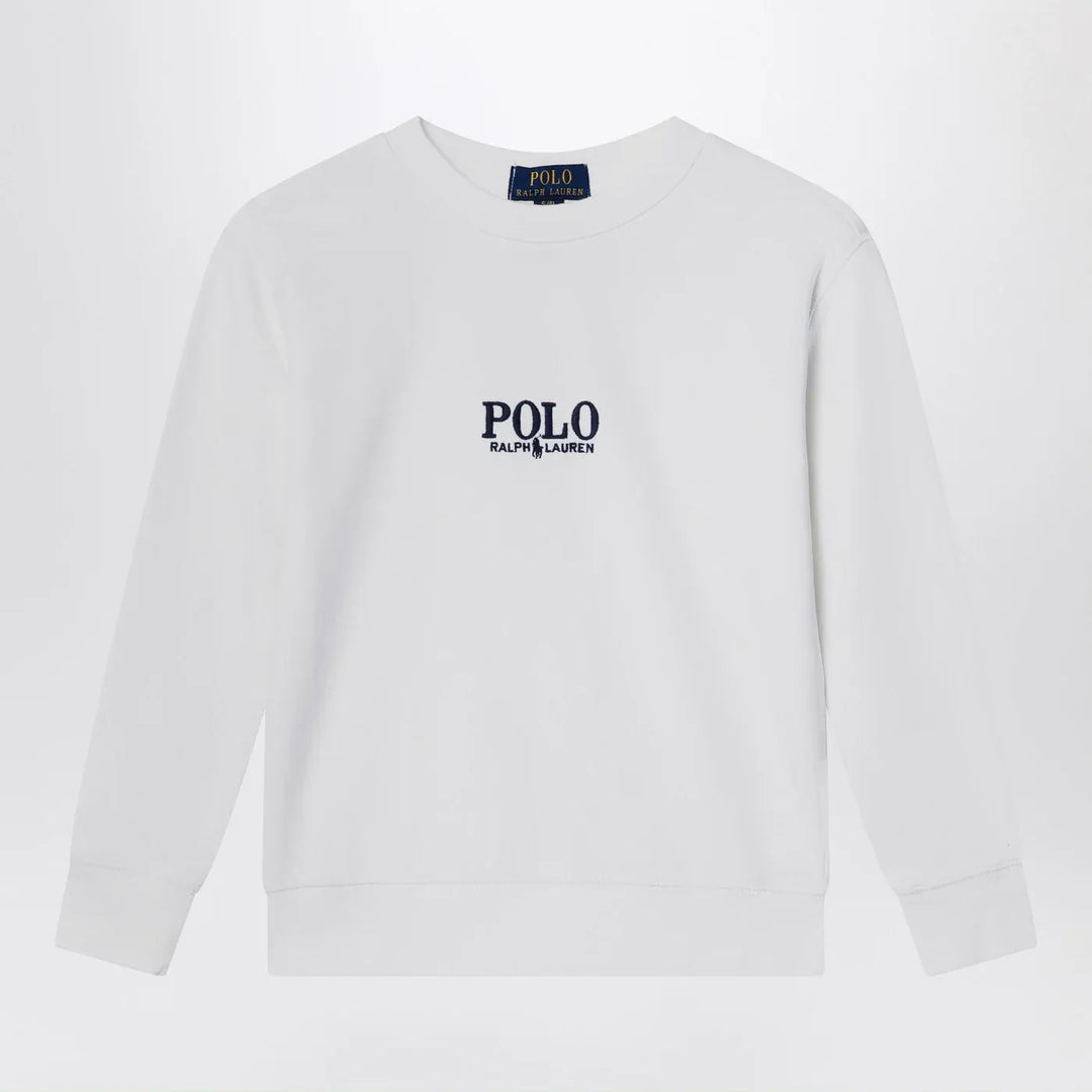 Polo Ralph Lauren - White cotton sweatshirt with logo Brand Shirts &amp; Tops 2