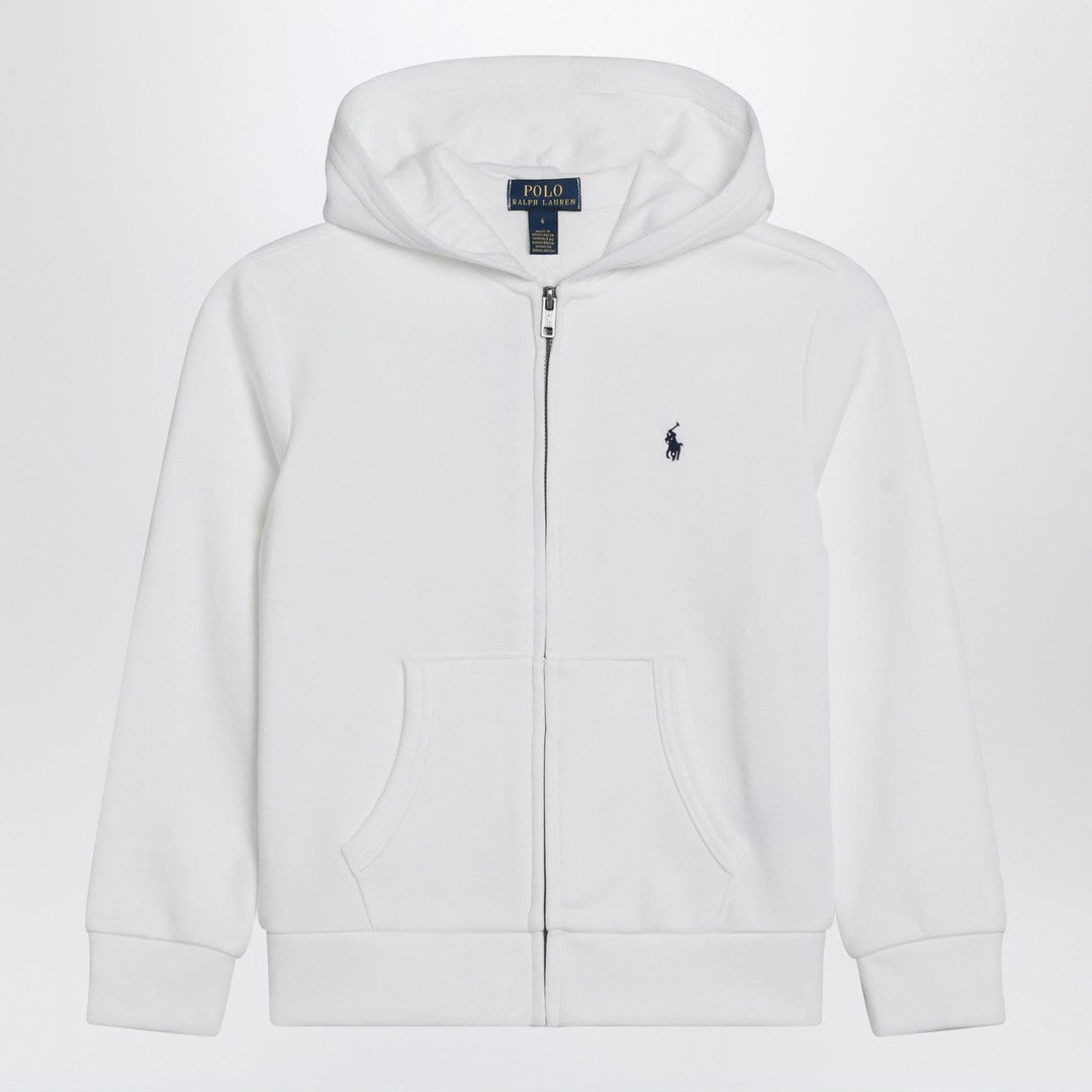 Shirts &amp; Tops 2 Polo Ralph Lauren - White zip-up sweatshirt in cotton blend Brand