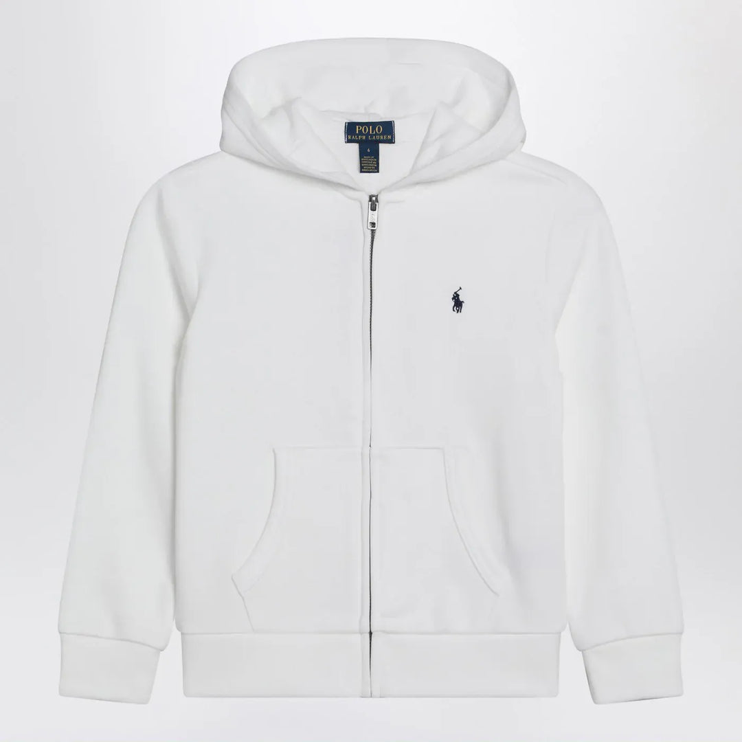 Polo Ralph Lauren - White zip-up sweatshirt in cotton blend Brand Shirts &amp; Tops 2