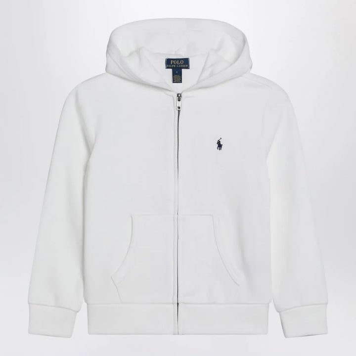 Polo Ralph Lauren - White zip-up sweatshirt in cotton blend Brand Shirts &amp; Tops 2