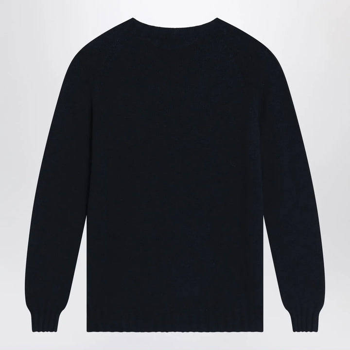 Tagliatore - Blue cashmere sweater Brand Shirts &amp; Tops 54 IT