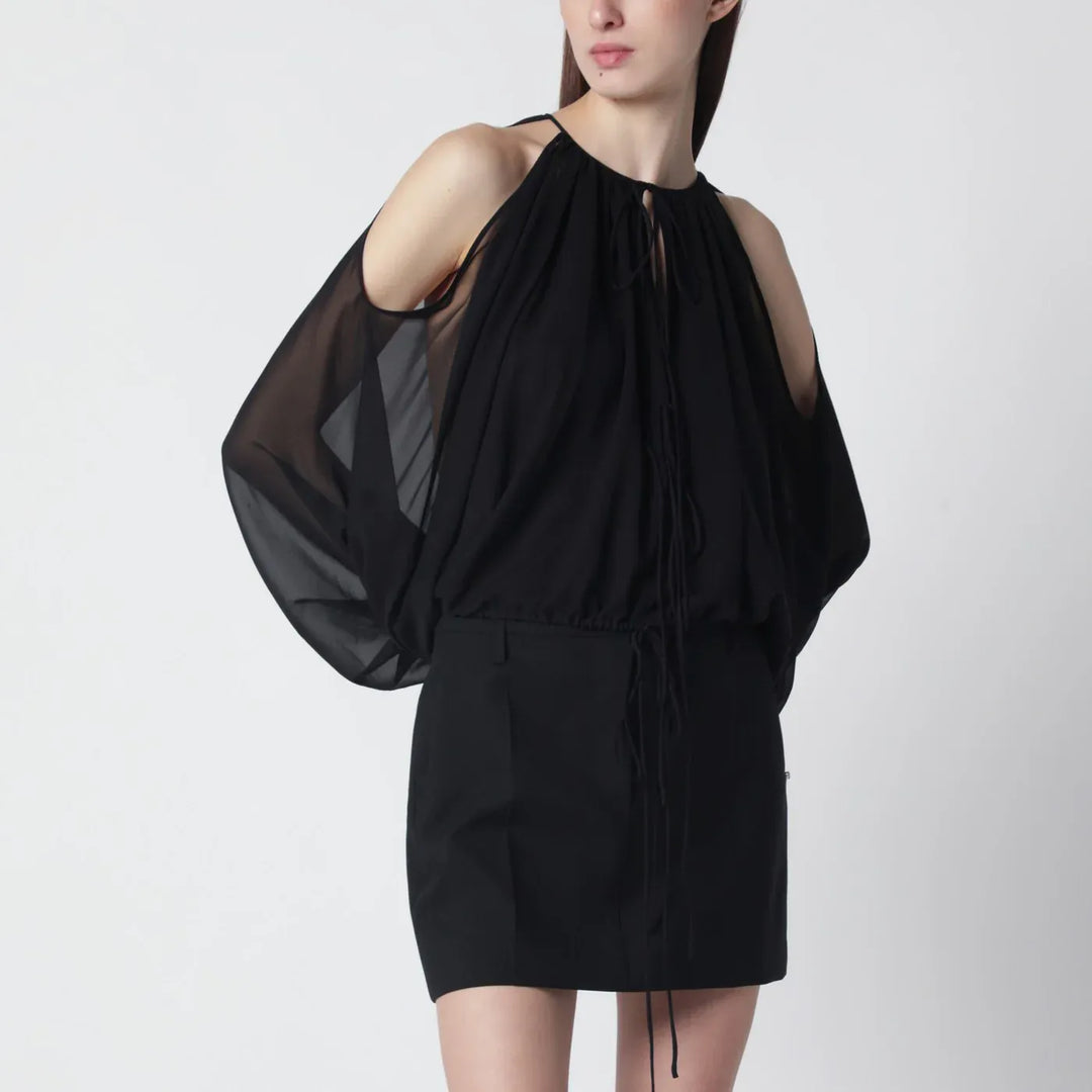 THE ANDAMANE - Black off-shoulder blouse Brand Shirts &amp; Tops 38  IT