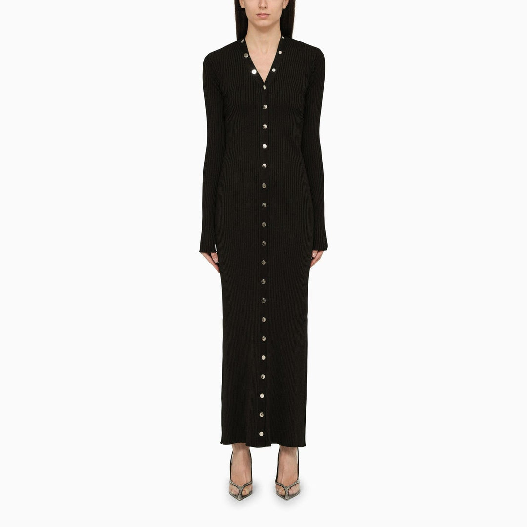 Shirts &amp; Tops 40  IT The Attico - Black viscose long cardigan Brand
