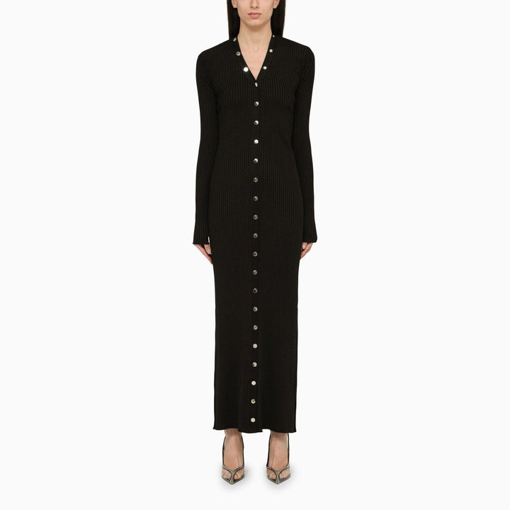 Shirts &amp; Tops 40  IT The Attico - Black viscose long cardigan Brand