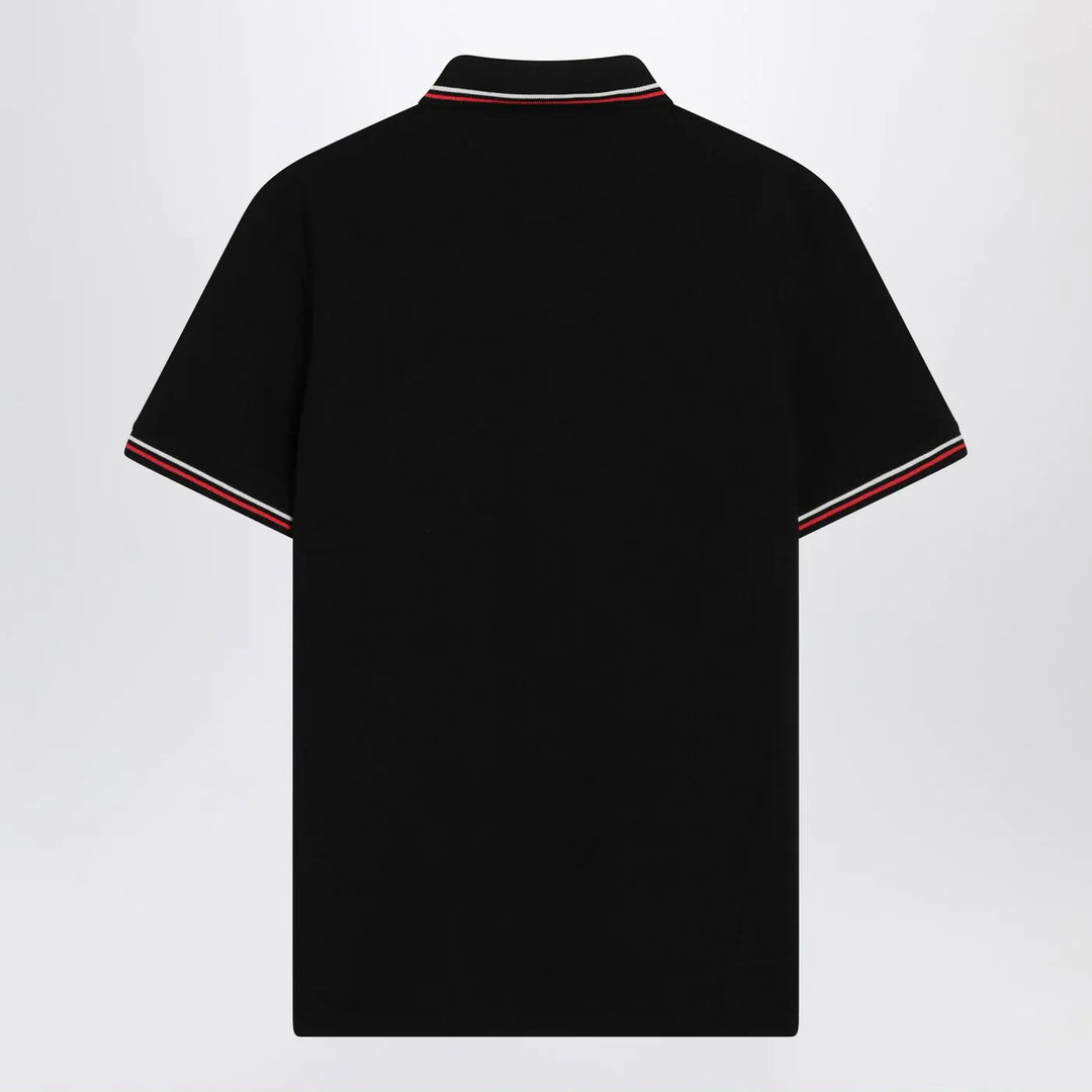 Valentino - Black polo shirt with Vlogo Signature Brand Shirts &amp; Tops