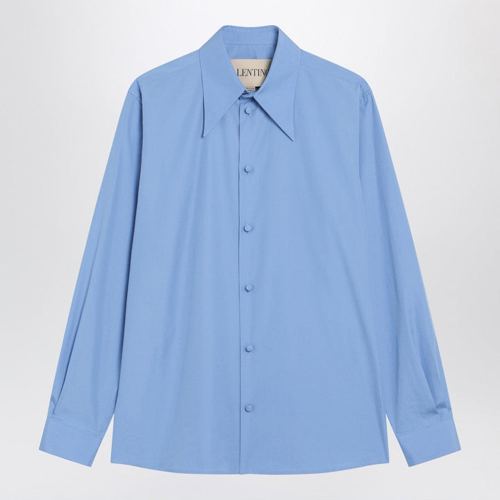 Shirts &amp; Tops 40 Valentino - Light blue cotton shirt Brand
