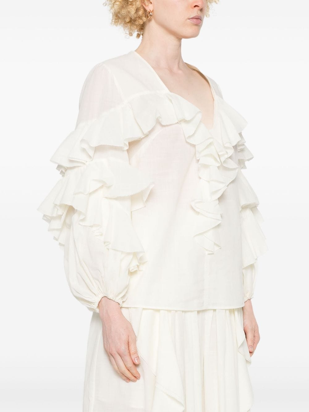 Zimmermann Shirts 1 Zimmermann Shirts White Zimmermann Shirts White Brand