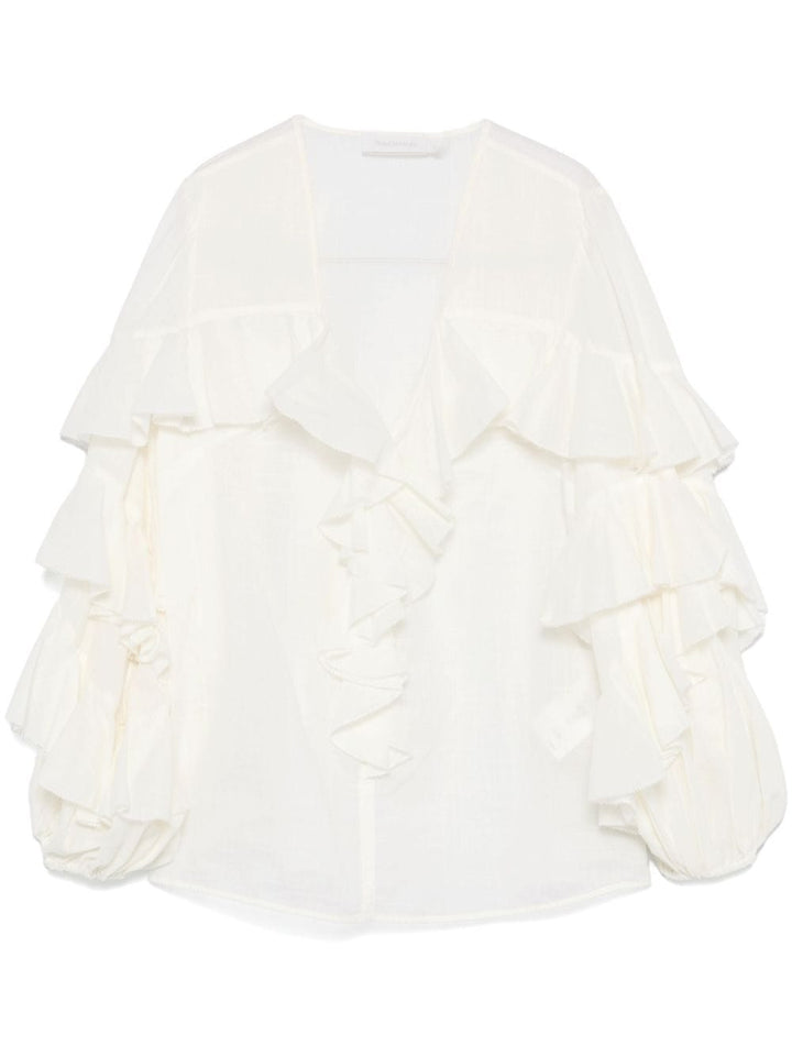 Zimmermann Shirts 1 Zimmermann Shirts White Zimmermann Shirts White Brand