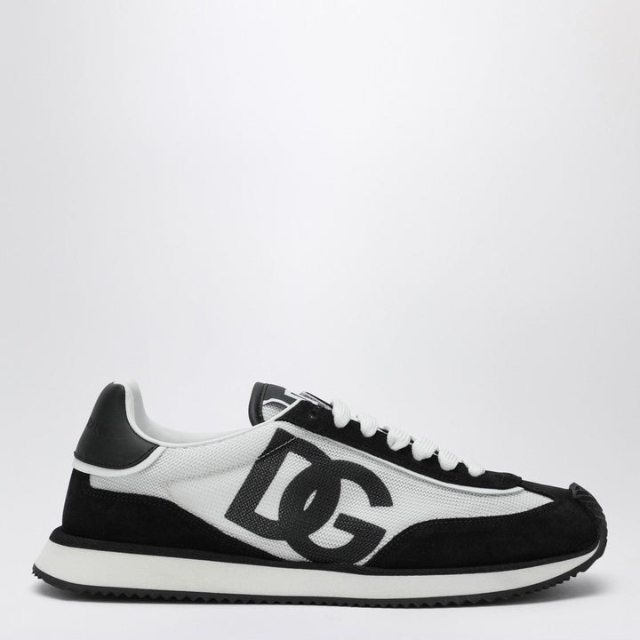 Shoes Dolce&amp;Gabbana - White and black DG Cushion sneakers Brand