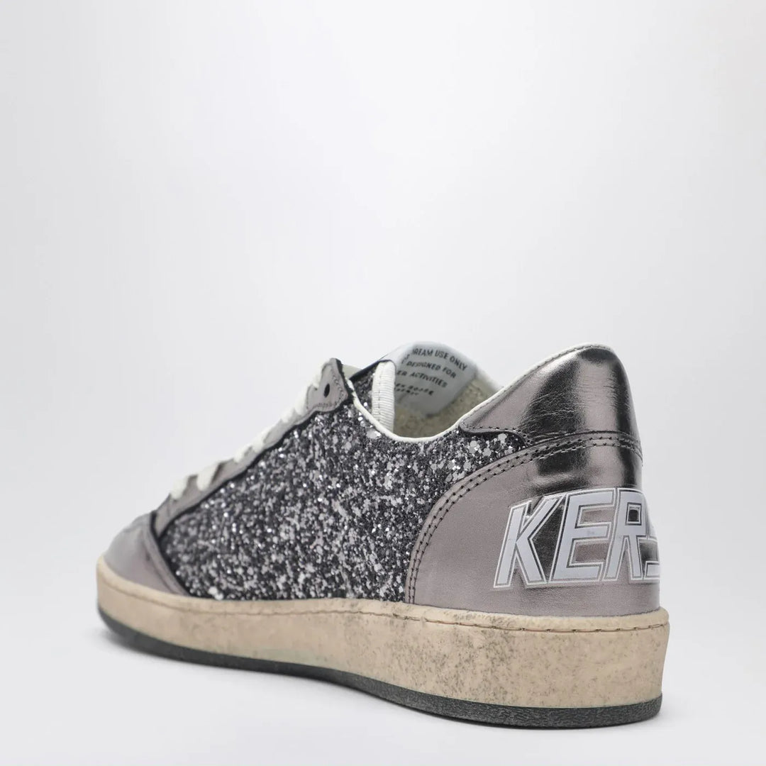 Golden Goose - Ballstar silver glitter Sneakers Brand Shoes