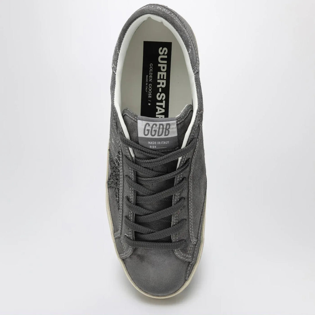 Golden Goose - Super-star sneakers anthracite grey suede Brand Shoes