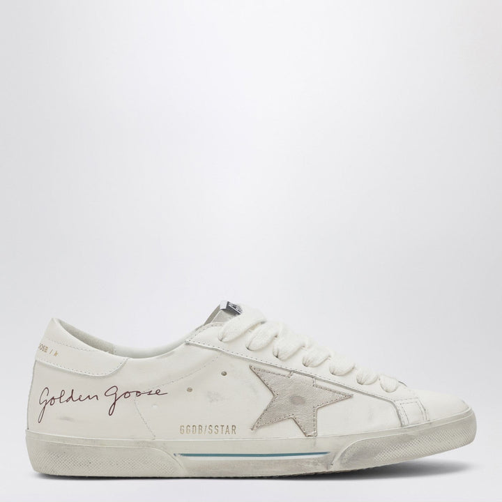 Shoes Golden Goose - Super-Star white/platinum sneaker Brand
