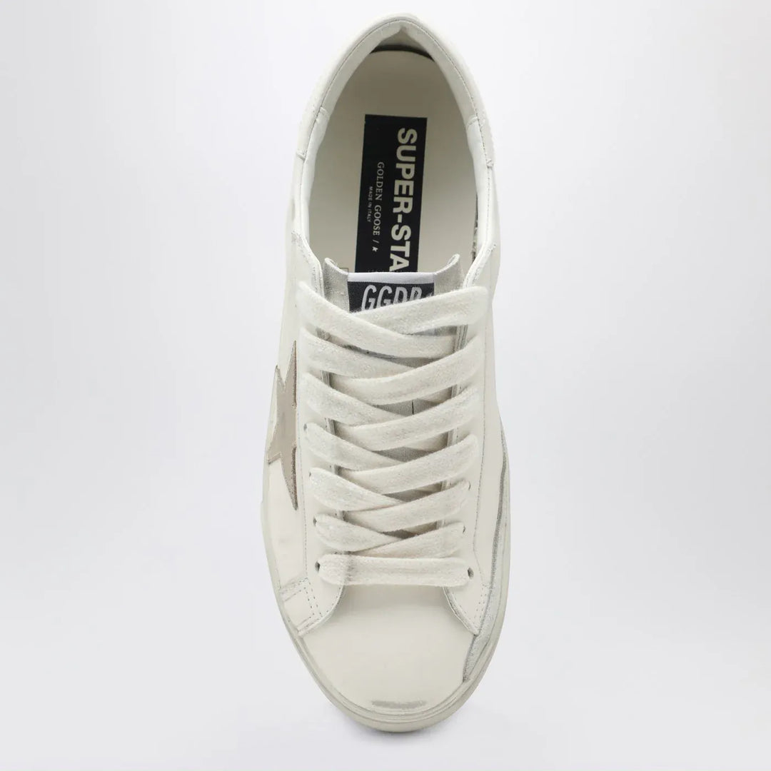 Golden Goose - Super-Star white/platinum Sneakers Brand Shoes