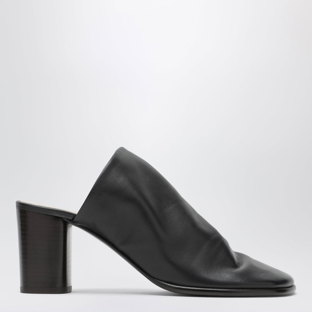 Shoes LEMAIRE - Brown lambskin mules with block heel Brand
