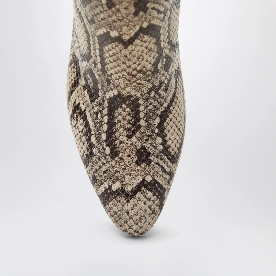 Paris Texas - Lavinia boots in python-printed leather Brand Shoes