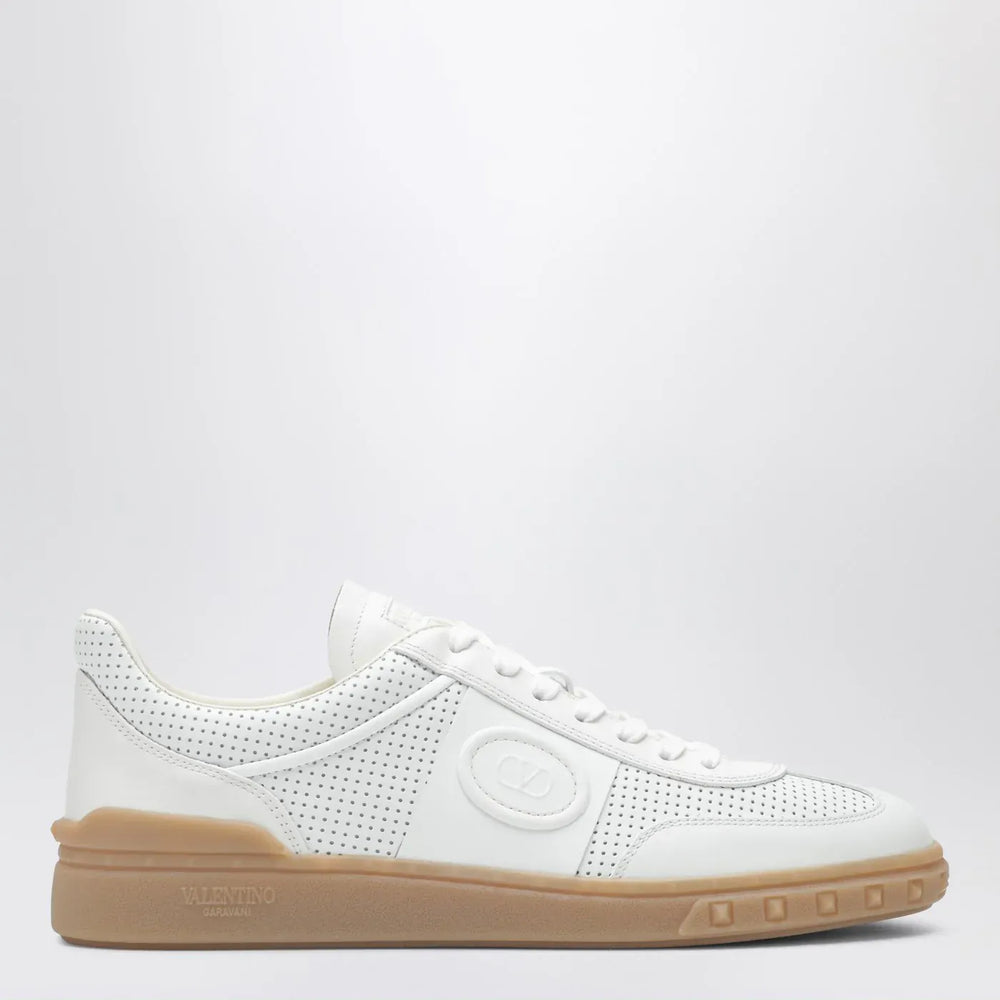 Valentino Garavani - Upvillage Sneakers white in perforated leather Brand Shoes 40 IT