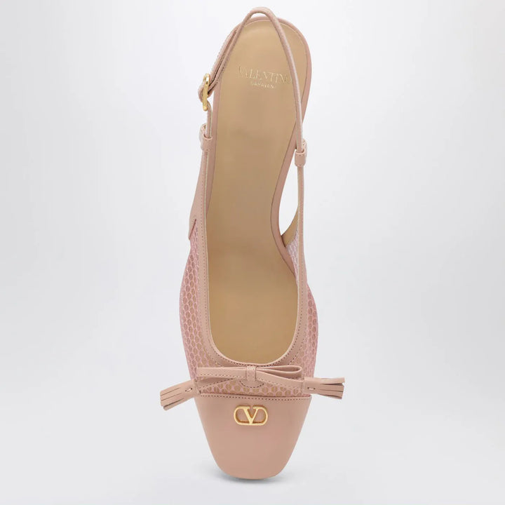 Valentino Garavani - Valet Du Roi pink slingback pumps Brand Shoes