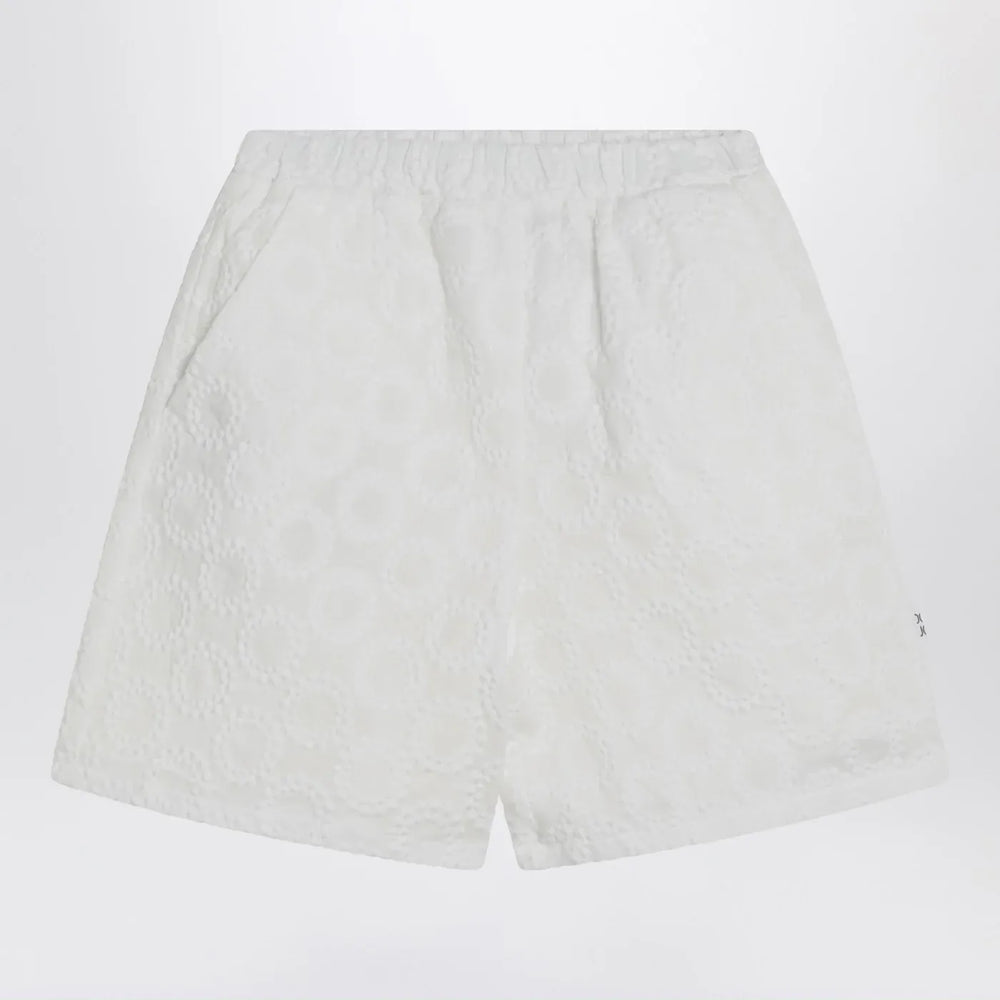 Douuod - White cotton Shorts Brand Shorts 6