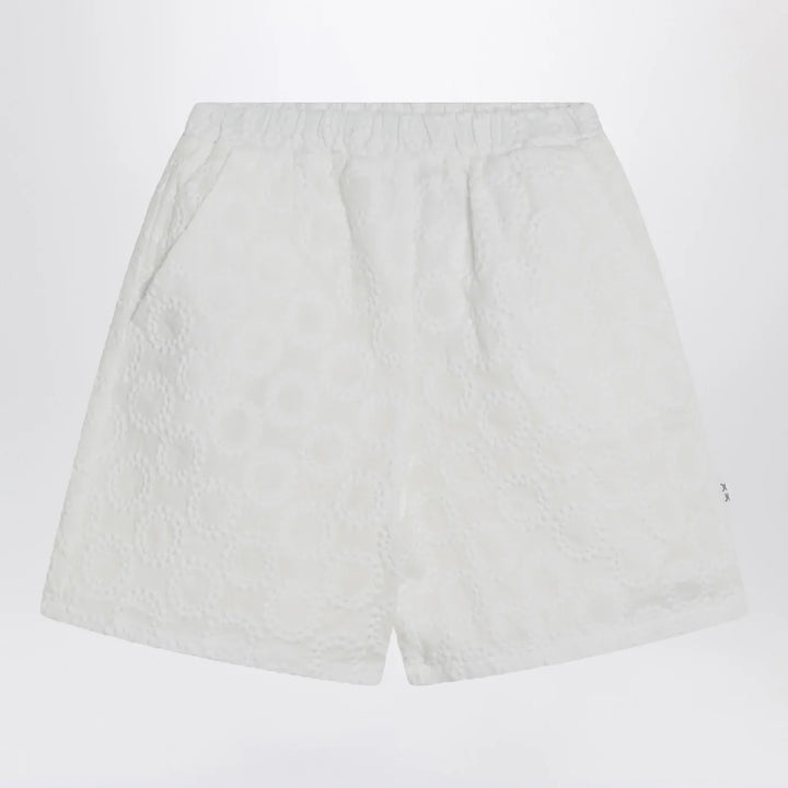 Douuod - White cotton Shorts Brand Shorts 6