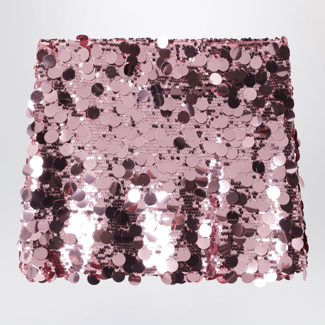 Skirts 4 Douuod - Pink Sequin Mini Skirt Brand