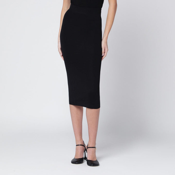 Skirts Entire Studios - Black viscose-blend midi skirt Brand